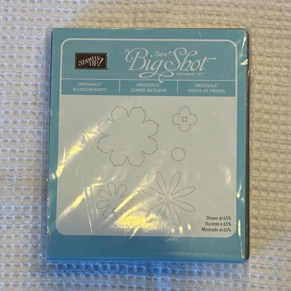 Stampin' Up! Big Shot Originals Blossom Party Cutting Dies MPN 115971